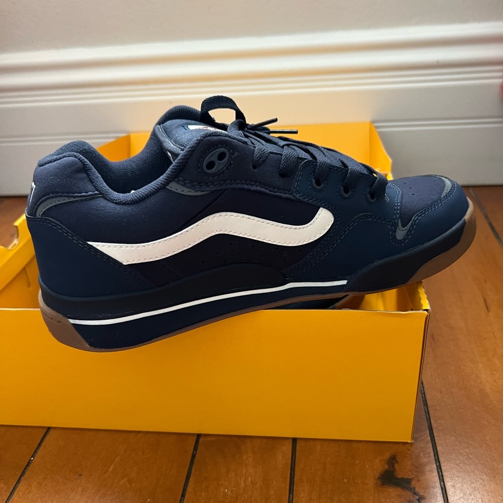 Vans Dime x Rowley XLT Navy skate shoe